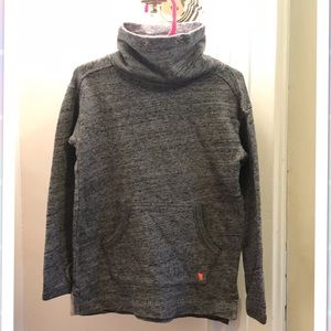 Crewcuts Girls Gray Turtle Neck Pullover